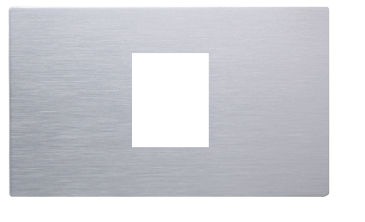 ECO摩登銀－一孔蓋板組 1