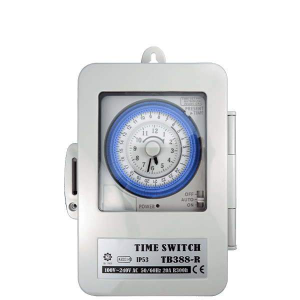24小時定時器（塑盒） TB-388-R